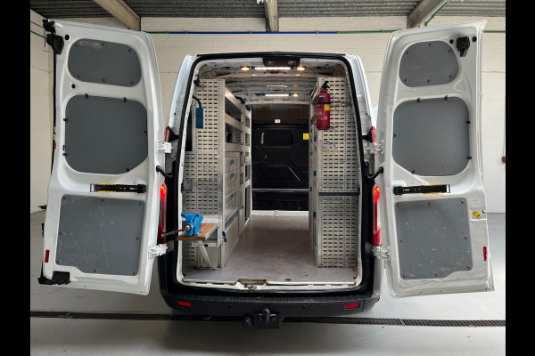 Ford Transit Custom SERVICEWAGEN LANG / HOOG 310 2.0 TDCI EURO6 L2H2 TREND SORTIMO KASTEN V230 OMVORMER TREKHAAK RIJKLAARPRIJS!