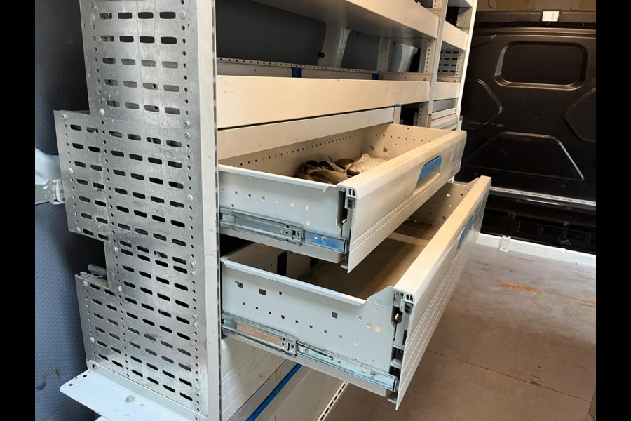 Ford Transit Custom SERVICEWAGEN LANG / HOOG 310 2.0 TDCI EURO6 L2H2 TREND SORTIMO KASTEN V230 OMVORMER TREKHAAK RIJKLAARPRIJS!