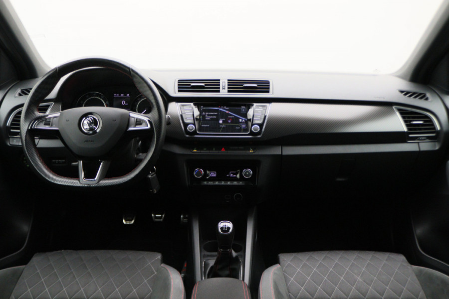 Škoda Fabia 1.0 TSI Monte Carlo Navigatie, Stoelverwarming, Climate, Cruise, PDC, 17"