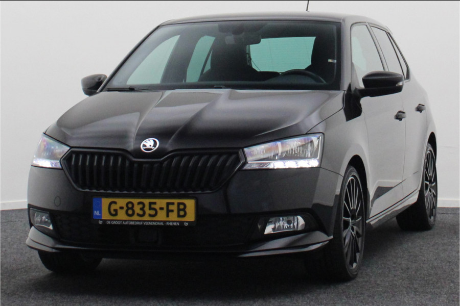 Škoda Fabia 1.0 TSI Monte Carlo Navigatie, Stoelverwarming, Climate, Cruise, PDC, 17"