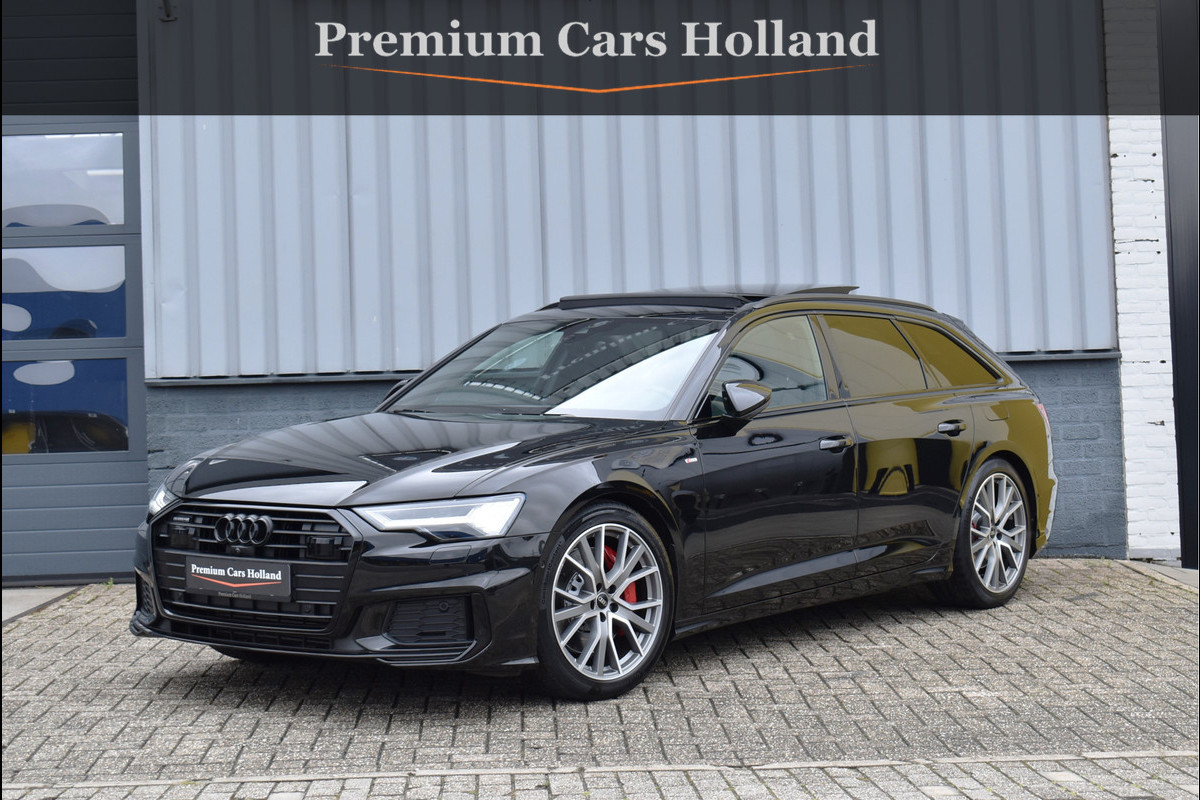 Audi A6 Avant 55 TFSI e Quattro 367 Pk S-Line Pano Leder Hud Matrix HD Keyless S6 Pakket 360 Camera 20 Inch Audi A6 Avant 55 TFSI e Quattro 367 Pk S-Line Pano Leder Hud Matrix HD Keyless S6 Pakket 360 Camera 20 Inch