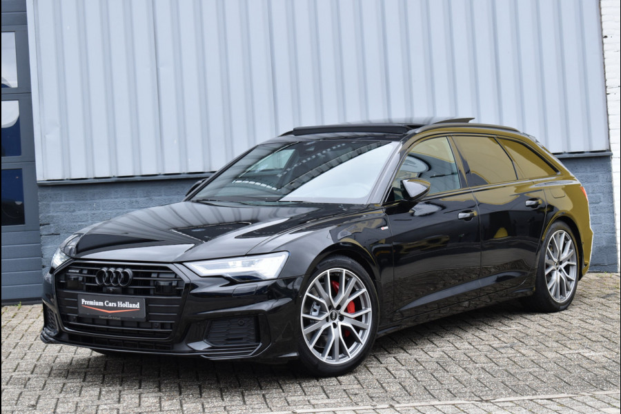 Audi A6 Avant 55 TFSI e Quattro 367 Pk S-Line Pano Leder Hud Matrix HD Keyless S6 Pakket 360 Camera 20 Inch