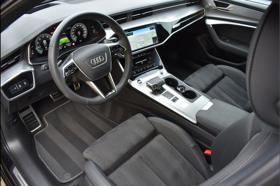 Audi A6 Avant 55 TFSI e Quattro 367 Pk S-Line Pano Leder Hud Matrix HD Keyless S6 Pakket 360 Camera 20 Inch