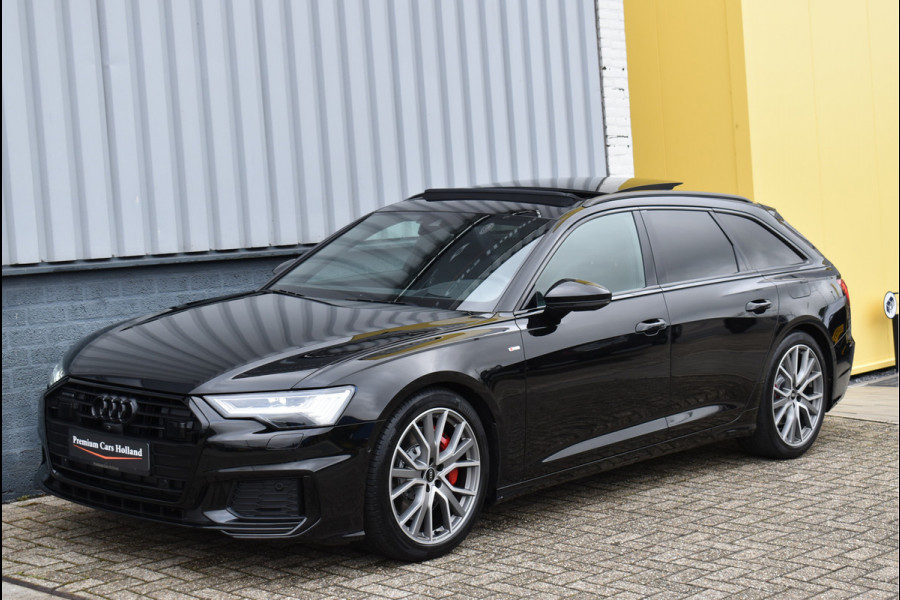 Audi A6 Avant 55 TFSI e Quattro 367 Pk S-Line Pano Leder Hud Matrix HD Keyless S6 Pakket 360 Camera 20 Inch