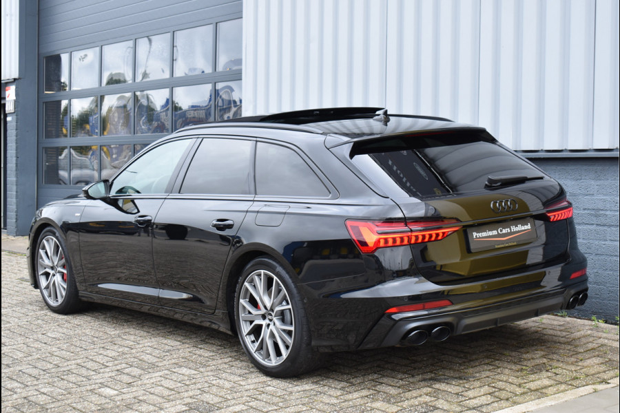 Audi A6 Avant 55 TFSI e Quattro 367 Pk S-Line Pano Leder Hud Matrix HD Keyless S6 Pakket 360 Camera 20 Inch