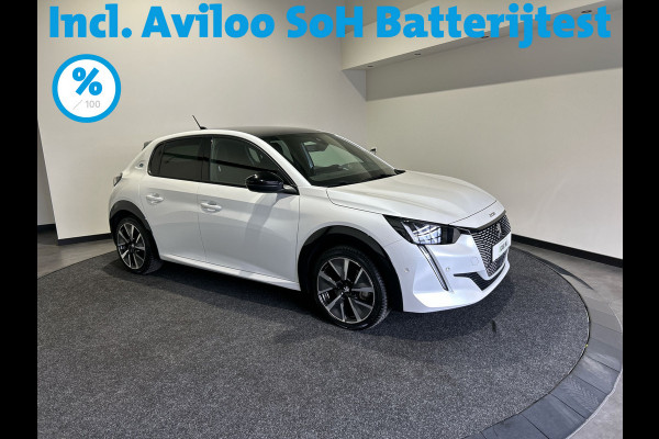 Peugeot e-208 EV GT Pack 50 kWh | Zwart dak | 100 % dealeronderhouden | Soh (batterijcheck) 91,06 %