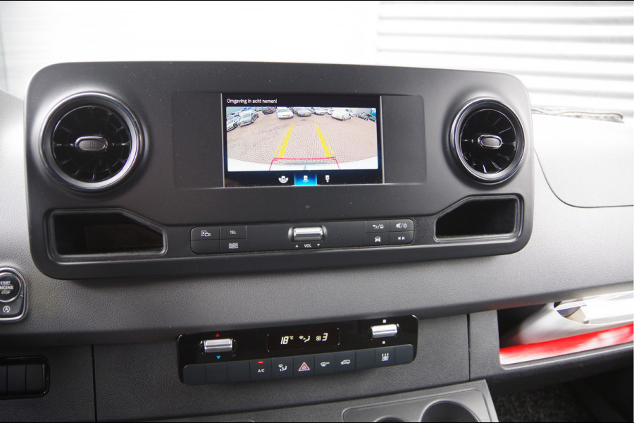 Mercedes-Benz Sprinter 319 3.0 V6 3P, AUT. LED, CAMERA, CRUISE, LEDER STUUR, NAVI BY APPLE CARPLAY, STANDKACHEL