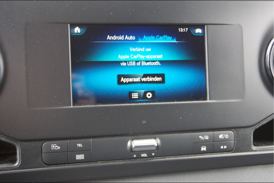 Mercedes-Benz Sprinter 319 3.0 V6 3P, AUT. LED, CAMERA, CRUISE, LEDER STUUR, NAVI BY APPLE CARPLAY, STANDKACHEL