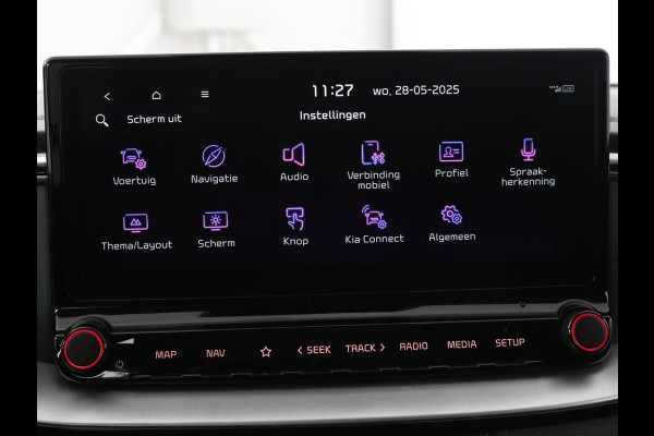 Kia Ceed 1.0 T-GDi DynamicPlusLine | Stoel & stuurverwarming | Trekhaak | Carplay | Camera | Half leder | Navigatie | Keyless
