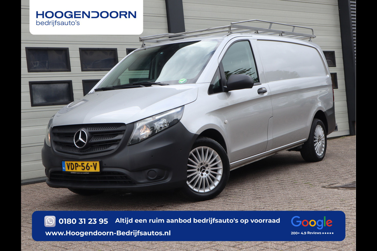 Mercedes-Benz Vito 114 CDI Automaat Euro 6 Lang L2 - Imperiaal - Trekhaak - Camera Mercedes-Benz Vito 114 CDI Automaat Euro 6 Lang L2 - Imperiaal - Trekhaak - Camera
