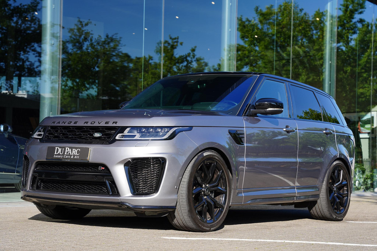 Land Rover Range Rover Sport P575 SVR Meridian Panoramadak Land Rover Range Rover Sport P575 SVR Meridian Panoramadak