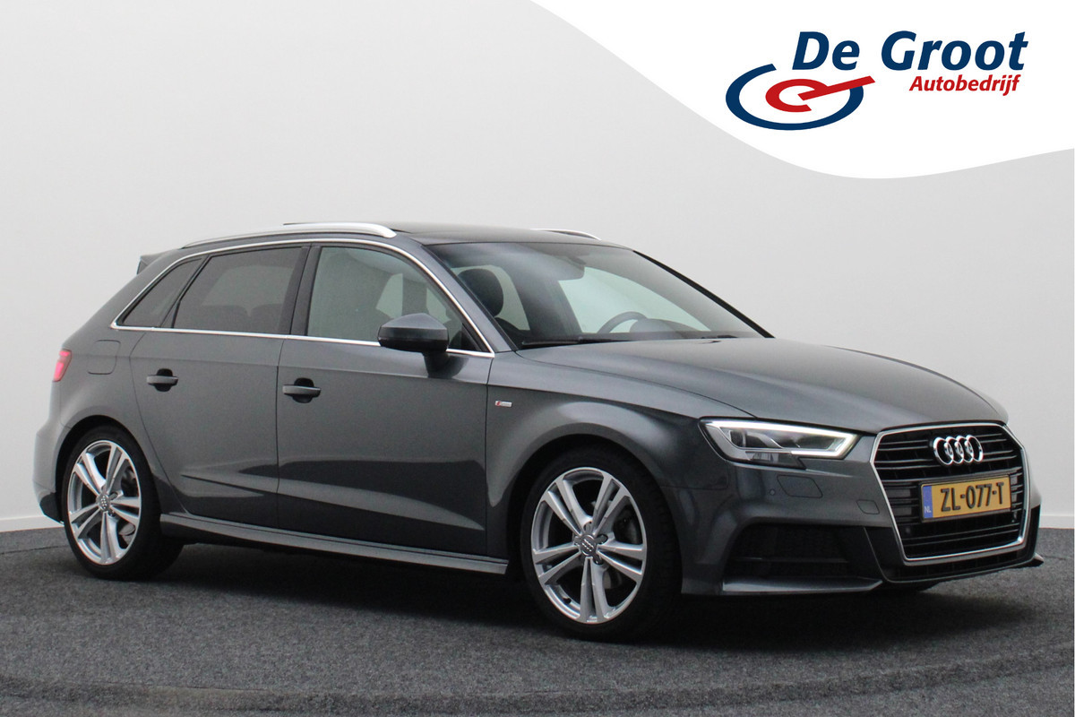 Audi A3 Sportback 35 TFSI CoD Advance Sport Automaat S Line, Panoramadak, Leer, Apple Carplay, Camera, LED Audi A3 Sportback 35 TFSI CoD Advance Sport Automaat S Line, Panoramadak, Leer, Apple Carplay, Camera, LED