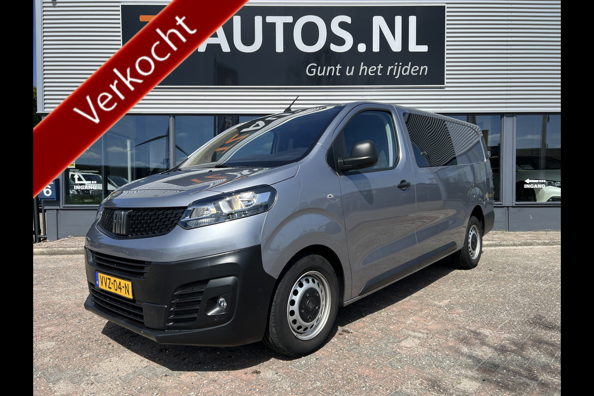 Fiat Scudo 2.0 MultiJet 145 L3 Dubbel Cabine
