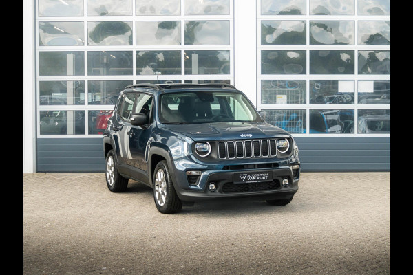 Jeep Renegade 1.5T e-Hybrid Altitude | Adapt. Cruise | Schuif/Kanteldak | Keyless | BSM | Navi | Apple Carplay | Uit voorraad leverbaar !