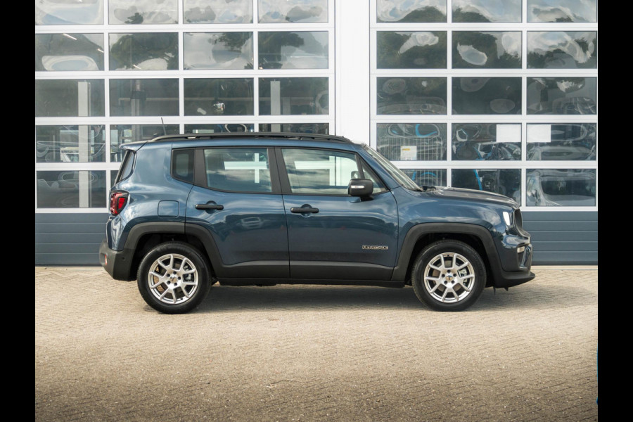 Jeep Renegade 1.5T e-Hybrid Altitude | Adapt. Cruise | Schuif/Kanteldak | Keyless | BSM | Navi | Apple Carplay | Uit voorraad leverbaar !