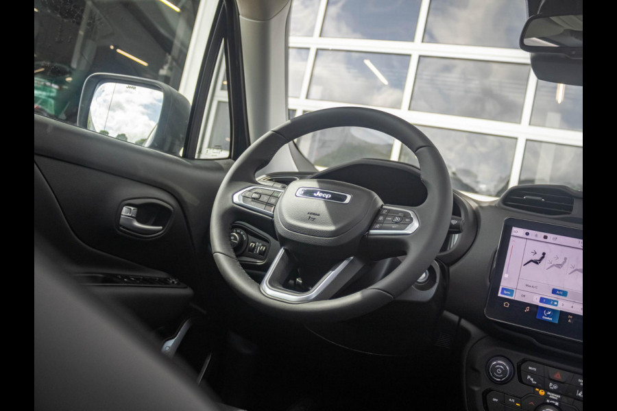 Jeep Renegade 1.5T e-Hybrid Altitude | Adapt. Cruise | Schuif/Kanteldak | Keyless | BSM | Navi | Apple Carplay | Uit voorraad leverbaar !