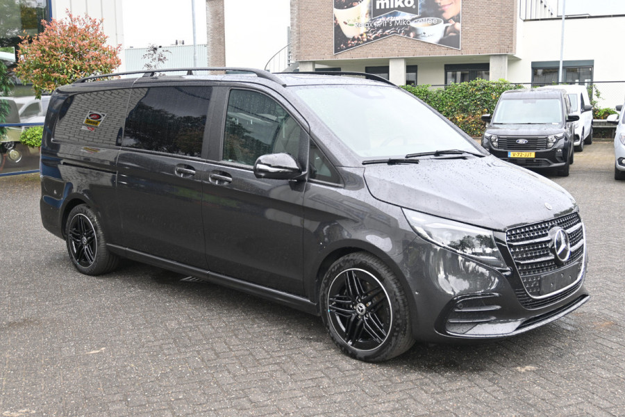 Mercedes-Benz V-Klasse 300 L3 Avantgarde AMG pakket, Geventileerde en verwarmde stoelen met memory Burmester, Alarm klasse 3