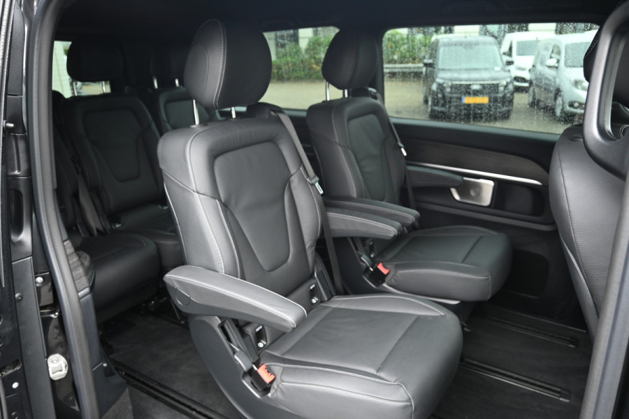 Mercedes-Benz V-Klasse 300 L3 Avantgarde AMG pakket, Geventileerde en verwarmde stoelen met memory Burmester, Alarm klasse 3