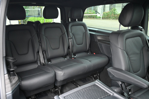 Mercedes-Benz V-Klasse 300 L3 Avantgarde AMG pakket, Geventileerde en verwarmde stoelen met memory Burmester, Alarm klasse 3
