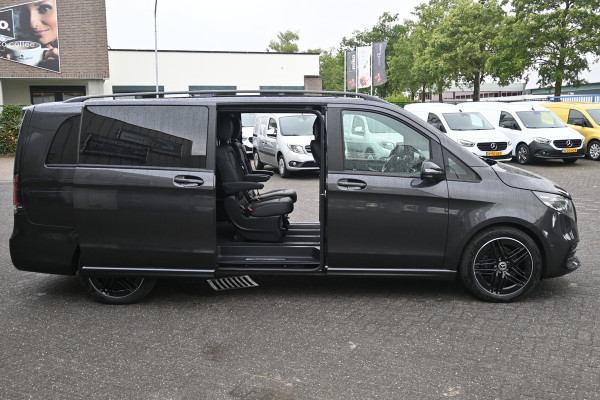 Mercedes-Benz V-Klasse 300 L3 Avantgarde AMG pakket, Geventileerde en verwarmde stoelen met memory Burmester, Alarm klasse 3
