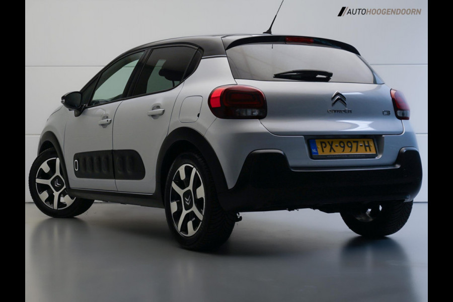 Citroën C3 1.2 PureTech Shine (APPLE CARPLAY,LED VERLICHTING,NAVIGATIE,LANE-ASSIST,CLIMATE,CRUISE,CAMERA,LM-VELGEN,TOPCONDITIE)