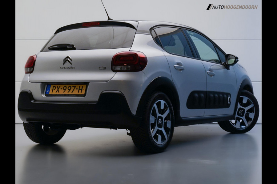 Citroën C3 1.2 PureTech Shine (APPLE CARPLAY,LED VERLICHTING,NAVIGATIE,LANE-ASSIST,CLIMATE,CRUISE,CAMERA,LM-VELGEN,TOPCONDITIE)