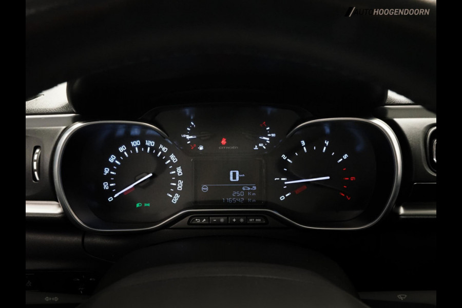 Citroën C3 1.2 PureTech Shine (APPLE CARPLAY,LED VERLICHTING,NAVIGATIE,LANE-ASSIST,CLIMATE,CRUISE,CAMERA,LM-VELGEN,TOPCONDITIE)