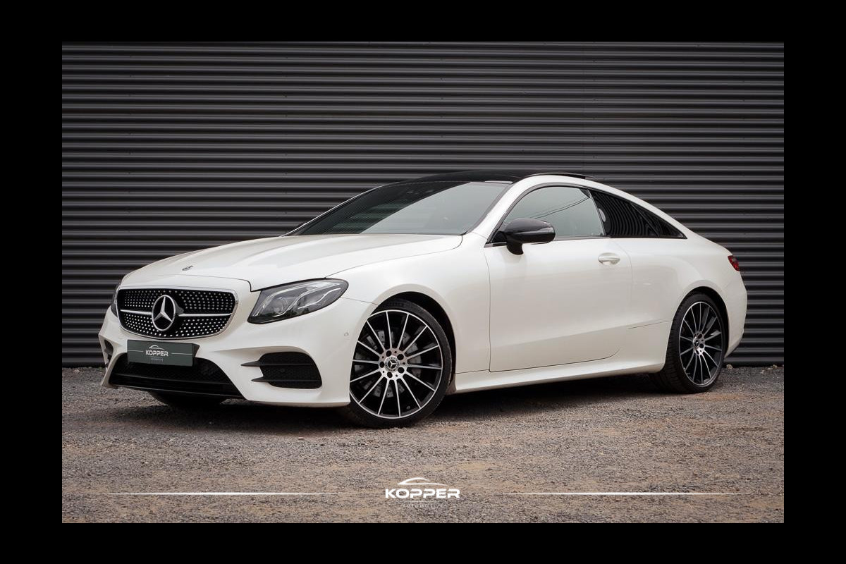 Mercedes-Benz E-Klasse Coupé 200 Premium / AMG / Pano / Incl BTW / Leder / Widescreen Mercedes-Benz E-Klasse Coupé 200 Premium / AMG / Pano / Incl BTW / Leder / Widescreen