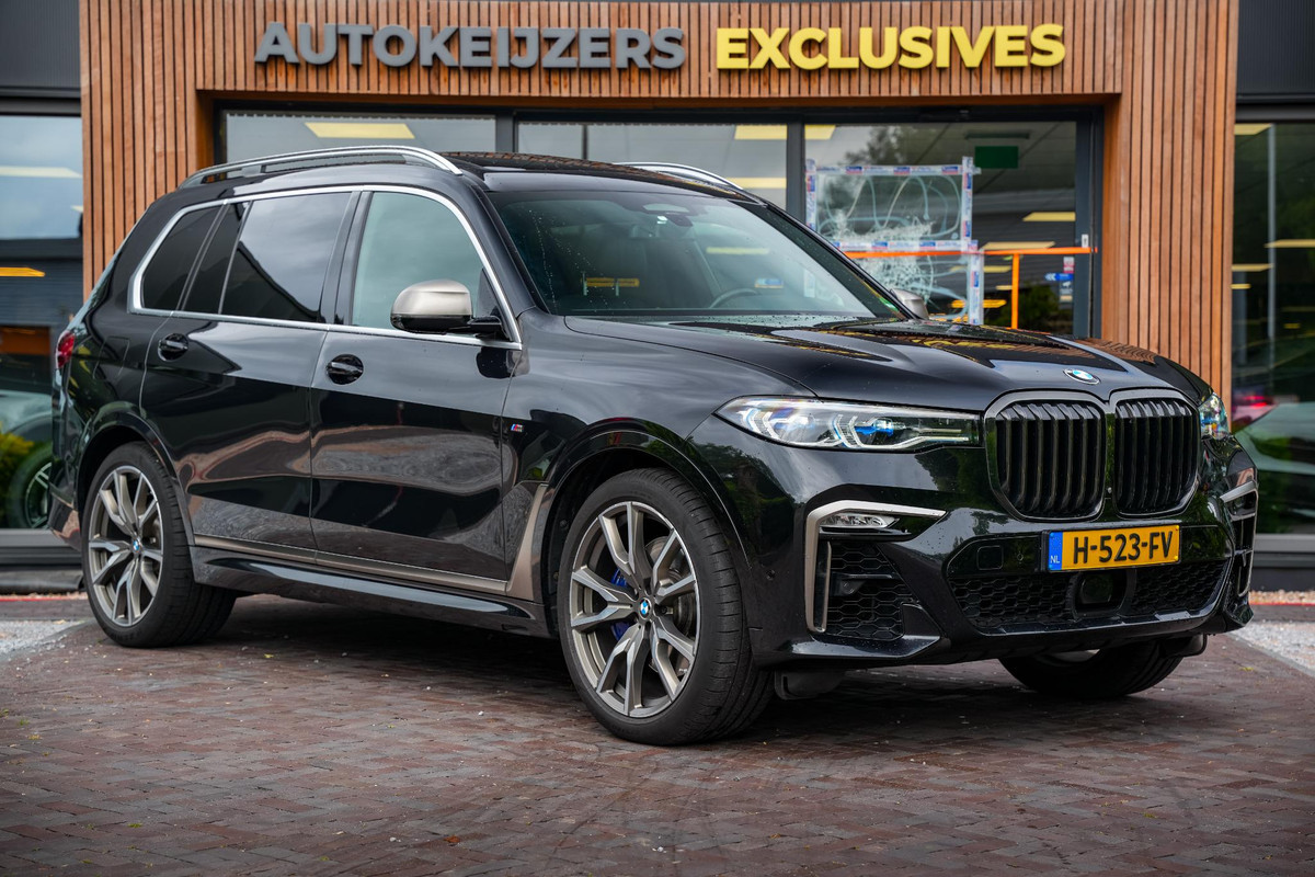 BMW X7 M50d High Executive Panodak Bowers Wilkins Memory 7-Persoons Stoelventilatie ACC Trekhaak BMW X7 M50d High Executive Panodak Bowers Wilkins Memory 7-Persoons Stoelventilatie ACC Trekhaak