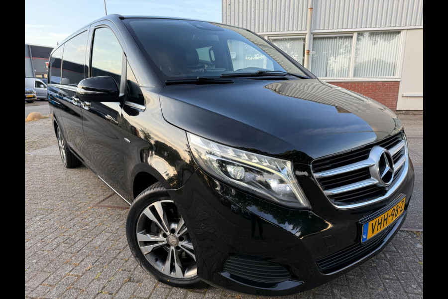 Mercedes-Benz V-Klasse 250d EXTRA LANG GRIJS-KENT DUBBEL-CAB 360CAM LEER NAVI LUXE