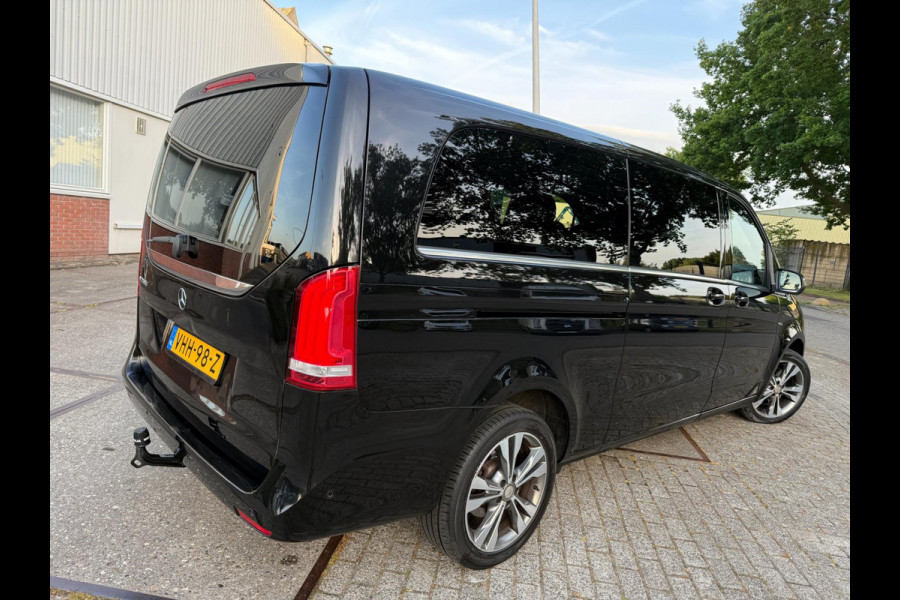 Mercedes-Benz V-Klasse 250d EXTRA LANG GRIJS-KENT DUBBEL-CAB 360CAM LEER NAVI LUXE