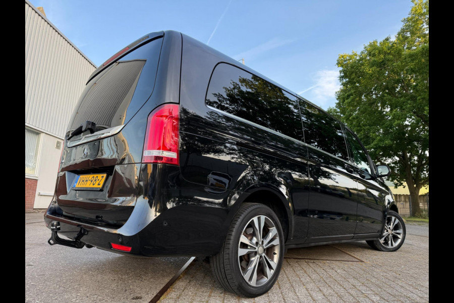 Mercedes-Benz V-Klasse 250d EXTRA LANG GRIJS-KENT DUBBEL-CAB 360CAM LEER NAVI LUXE
