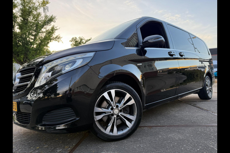 Mercedes-Benz V-Klasse 250d EXTRA LANG GRIJS-KENT DUBBEL-CAB 360CAM LEER NAVI LUXE