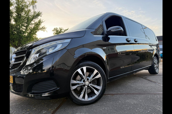 Mercedes-Benz V-Klasse 250d EXTRA LANG GRIJS-KENT DUBBEL-CAB 360CAM LEER NAVI LUXE