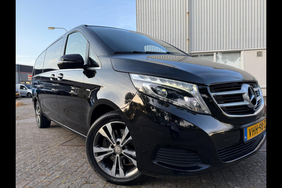 Mercedes-Benz V-Klasse 250d EXTRA LANG GRIJS-KENT DUBBEL-CAB 360CAM LEER NAVI LUXE