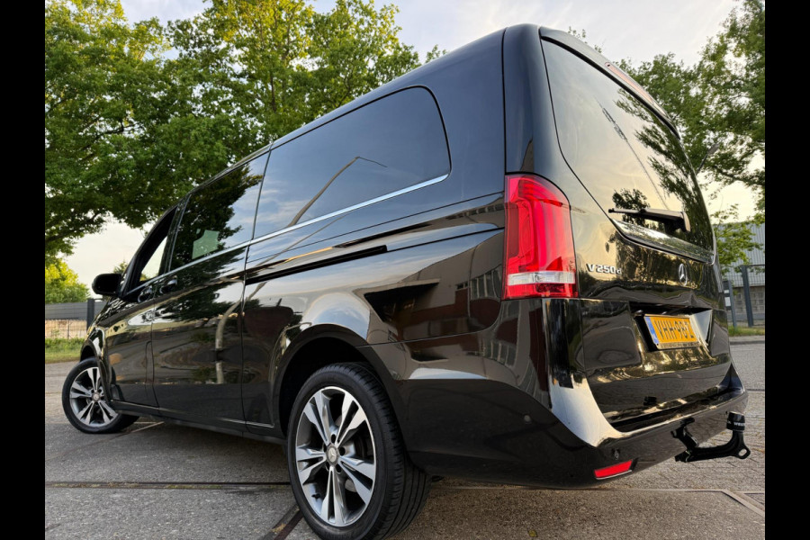 Mercedes-Benz V-Klasse 250d EXTRA LANG GRIJS-KENT DUBBEL-CAB 360CAM LEER NAVI LUXE