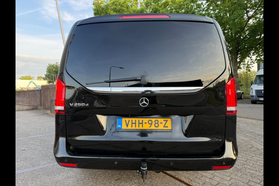 Mercedes-Benz V-Klasse 250d EXTRA LANG GRIJS-KENT DUBBEL-CAB 360CAM LEER NAVI LUXE