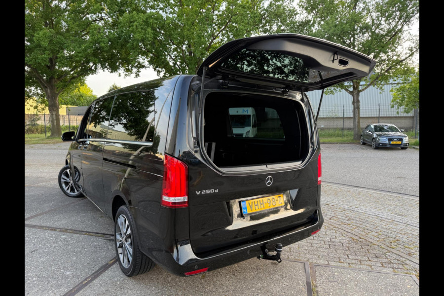 Mercedes-Benz V-Klasse 250d EXTRA LANG GRIJS-KENT DUBBEL-CAB 360CAM LEER NAVI LUXE