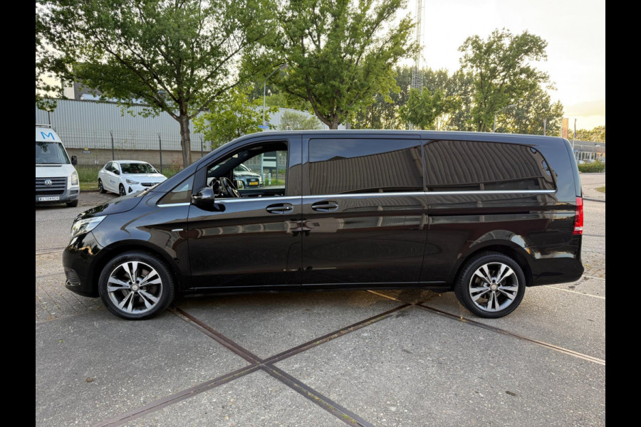 Mercedes-Benz V-Klasse 250d EXTRA LANG GRIJS-KENT DUBBEL-CAB 360CAM LEER NAVI LUXE