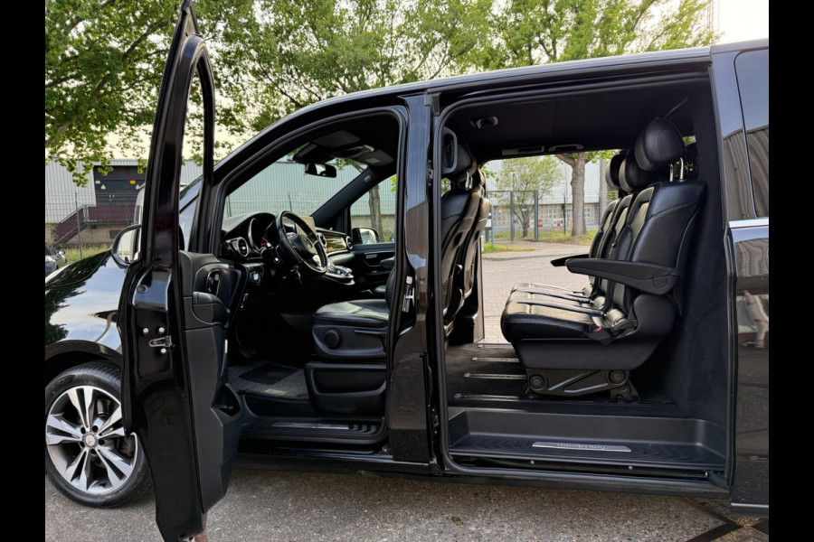 Mercedes-Benz V-Klasse 250d EXTRA LANG GRIJS-KENT DUBBEL-CAB 360CAM LEER NAVI LUXE