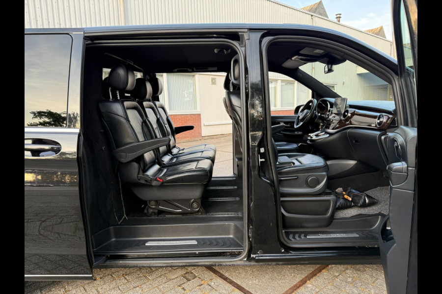 Mercedes-Benz V-Klasse 250d EXTRA LANG GRIJS-KENT DUBBEL-CAB 360CAM LEER NAVI LUXE