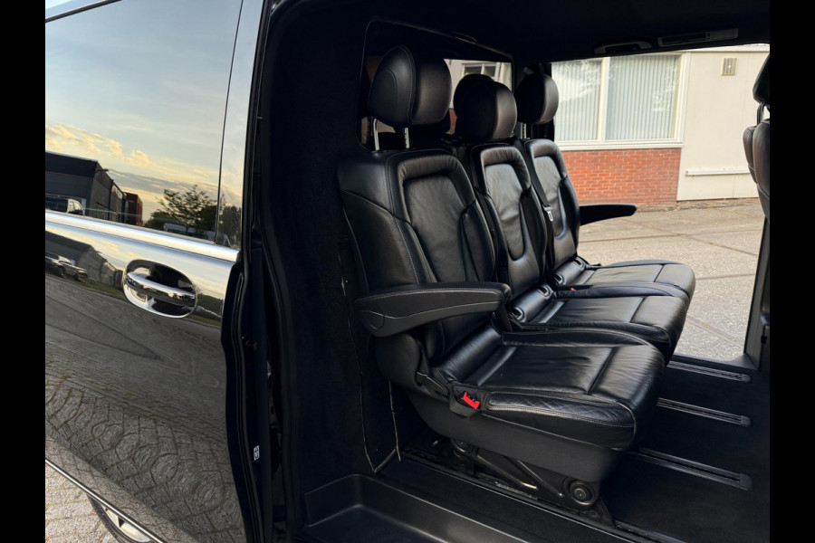 Mercedes-Benz V-Klasse 250d EXTRA LANG GRIJS-KENT DUBBEL-CAB 360CAM LEER NAVI LUXE