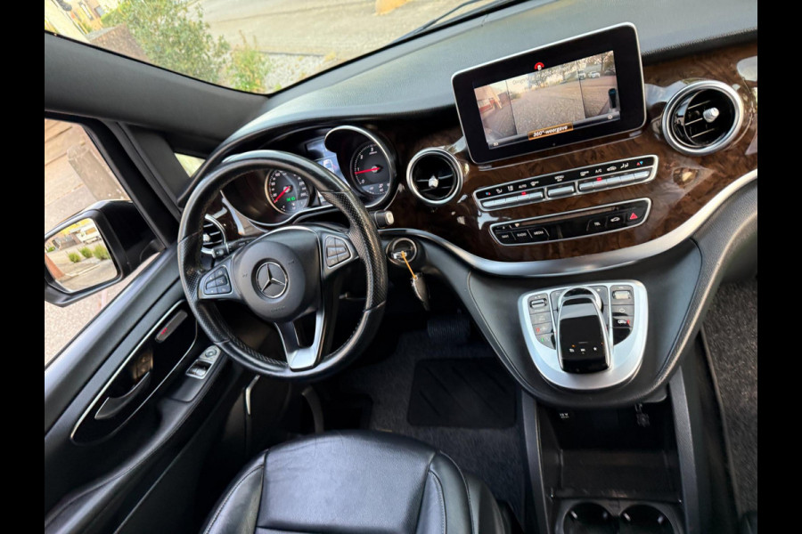 Mercedes-Benz V-Klasse 250d EXTRA LANG GRIJS-KENT DUBBEL-CAB 360CAM LEER NAVI LUXE