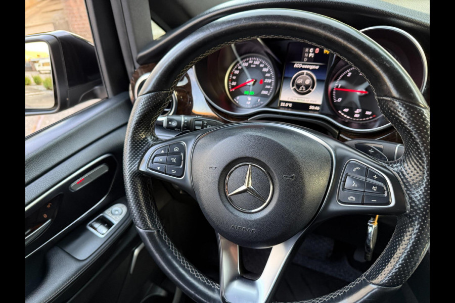 Mercedes-Benz V-Klasse 250d EXTRA LANG GRIJS-KENT DUBBEL-CAB 360CAM LEER NAVI LUXE