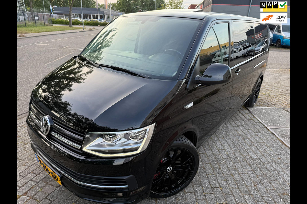Volkswagen Transporter 2.0 TDI L2H1 205PK DUB-CAB HIG-LINE DSG DAKRAAM LEER NAVI Volkswagen Transporter 2.0 TDI L2H1 205PK DUB-CAB HIG-LINE DSG DAKRAAM LEER NAVI