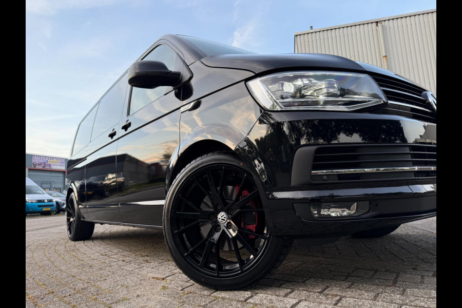 Volkswagen Transporter 2.0 TDI L2H1 205PK DUB-CAB HIG-LINE DSG DAKRAAM LEER NAVI
