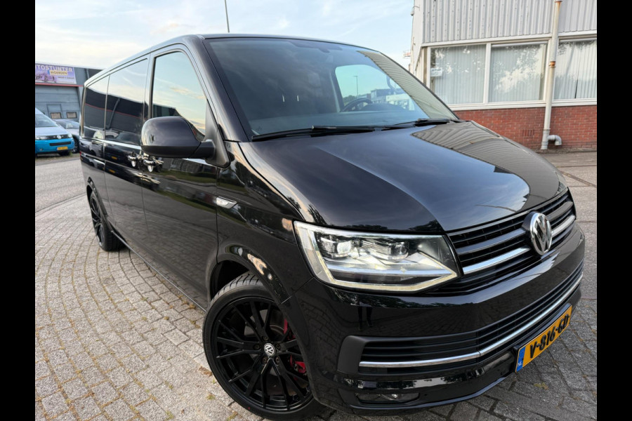 Volkswagen Transporter 2.0 TDI L2H1 205PK DUB-CAB HIG-LINE DSG DAKRAAM LEER NAVI