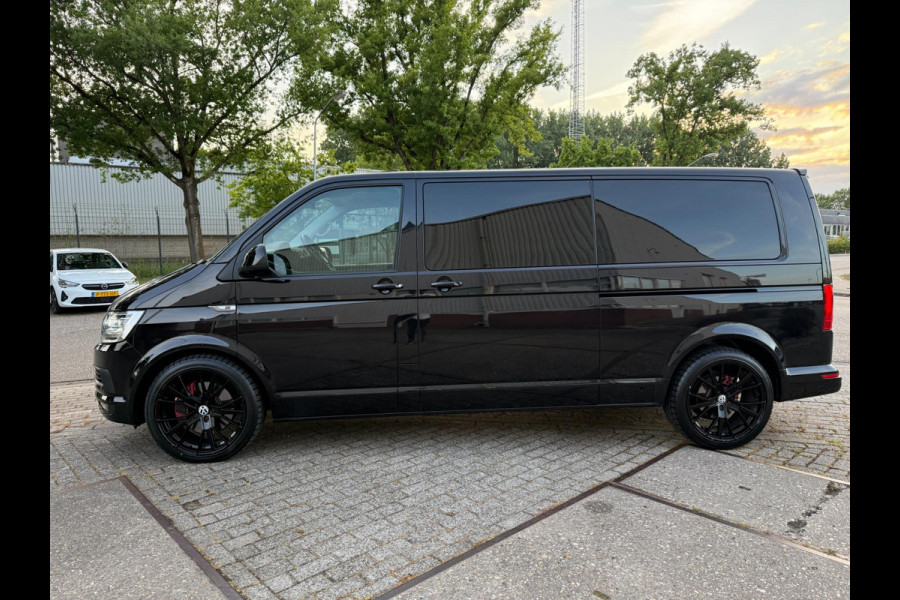 Volkswagen Transporter 2.0 TDI L2H1 205PK DUB-CAB HIG-LINE DSG DAKRAAM LEER NAVI