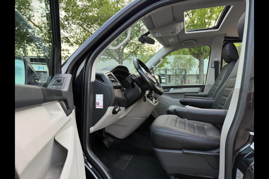 Volkswagen Transporter 2.0 TDI L2H1 205PK DUB-CAB HIG-LINE DSG DAKRAAM LEER NAVI