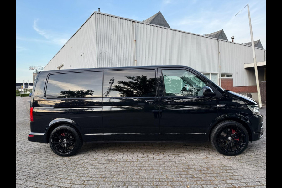 Volkswagen Transporter 2.0 TDI L2H1 205PK DUB-CAB HIG-LINE DSG DAKRAAM LEER NAVI